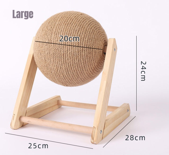 Cat Scratching Ball Toy