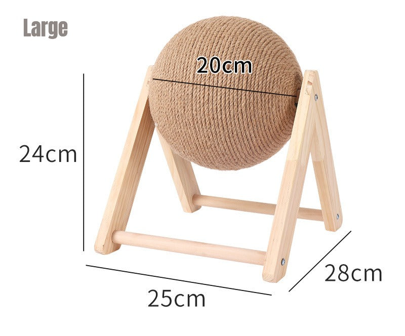 Cat Scratching Ball Toy