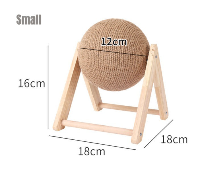 Cat Scratching Ball Toy