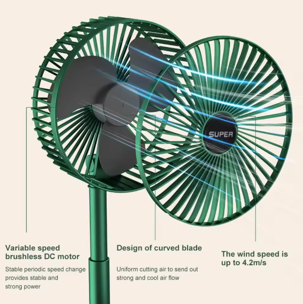 Foldable Portable Desk Fan