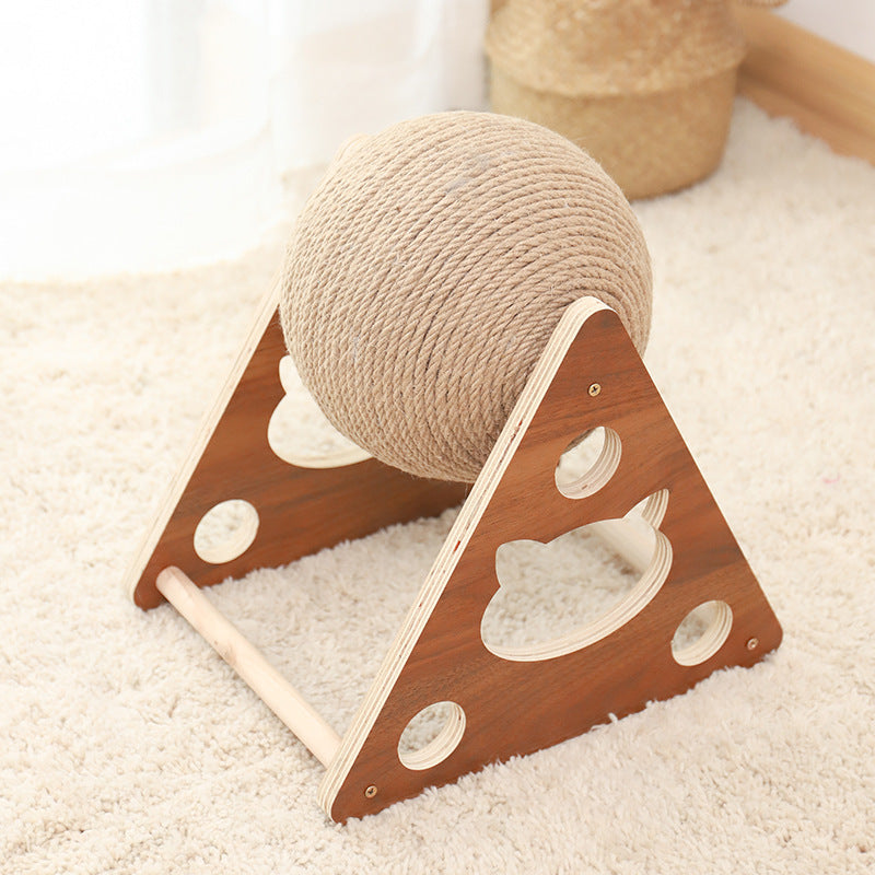 Cat Scratching Ball Toy