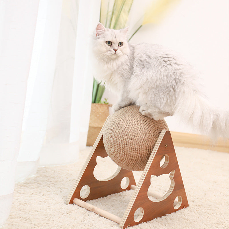 Cat Scratching Ball Toy