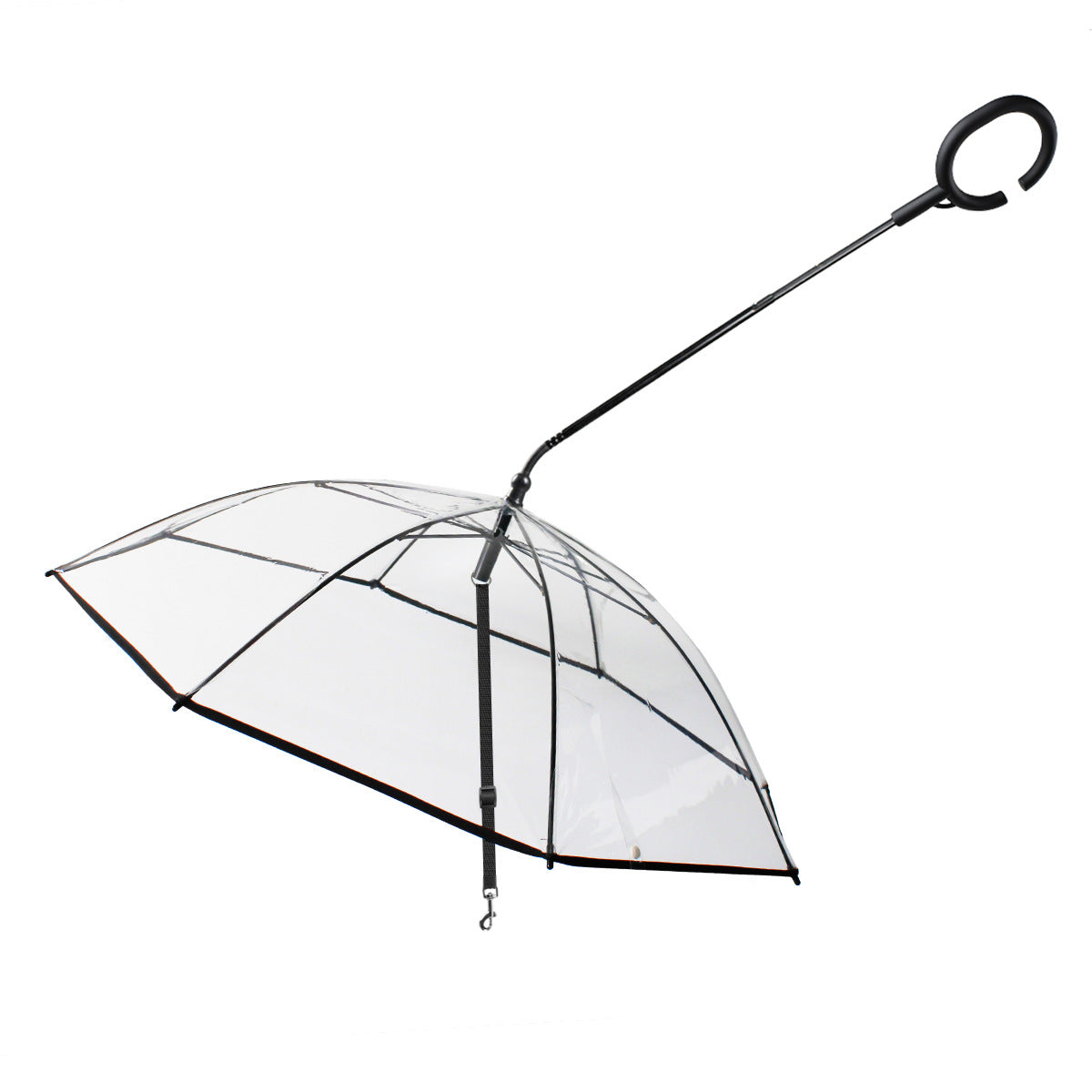 Transparent Dog Umbrella for Rainy Day