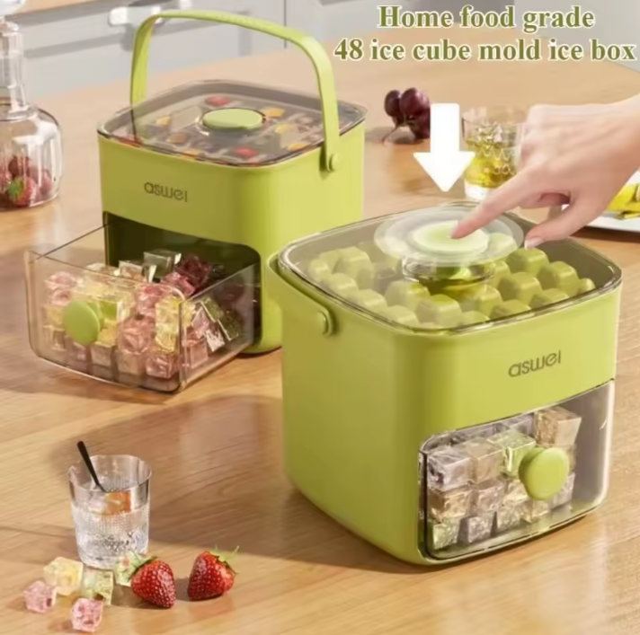 Press Type Ice Cube Molder