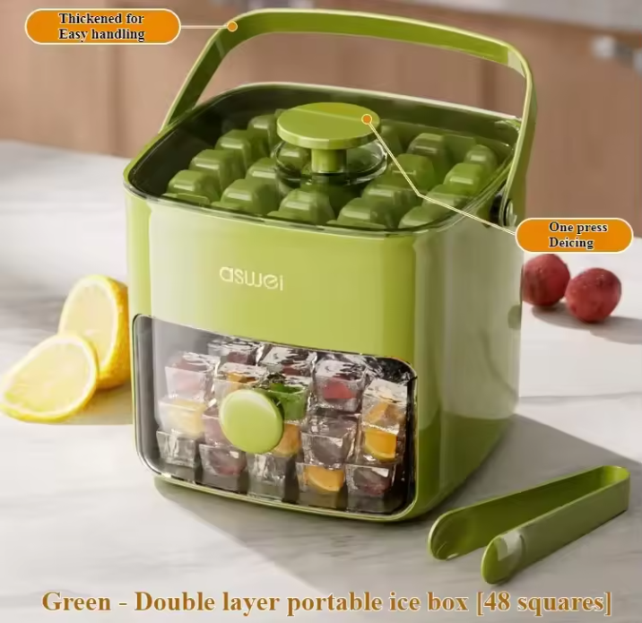 Press Type Ice Cube Molder